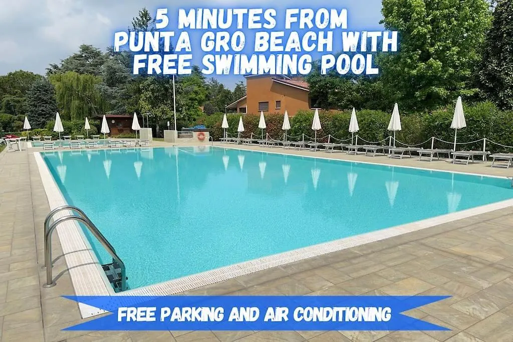 5' From Punta Gro Beach With Free Swimming Pool Sirmione
